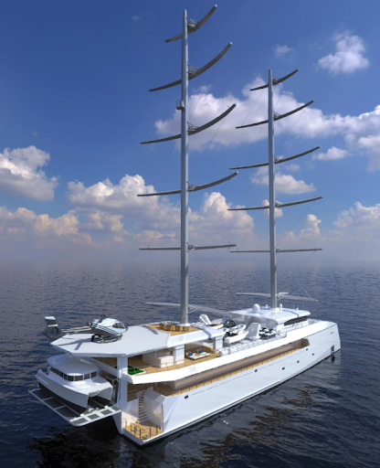 Ambitious Project World's Largest Sailing Catamaran in Yacht Market