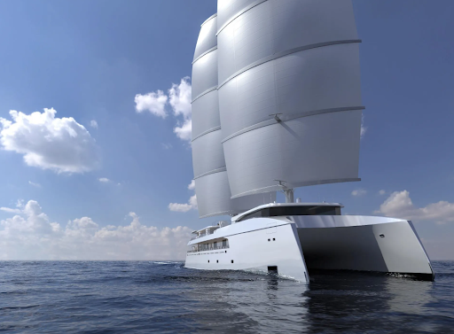 Ambitious Project World's Largest Sailing Catamaran Takes Form