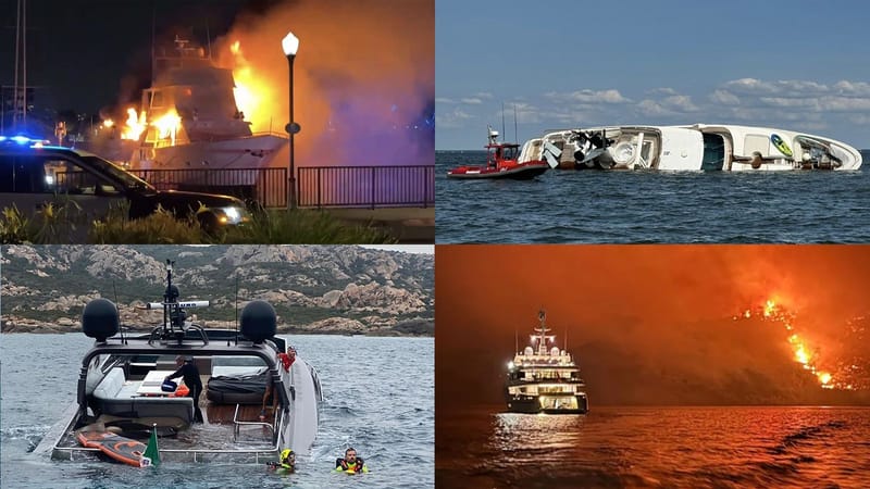 The Worst Yacht Disasters of 2024: Fires, Collisions, and Loss