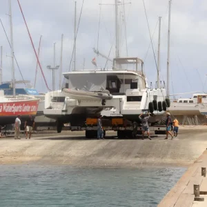 Boatyard facility in Oranjestad, Aruba