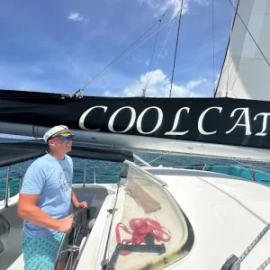 Catamaran Sailing in Antigua