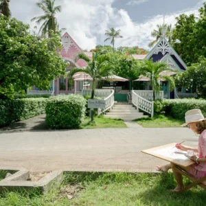 Fashion shop in Mustique Saint Vincent and the Grenadines