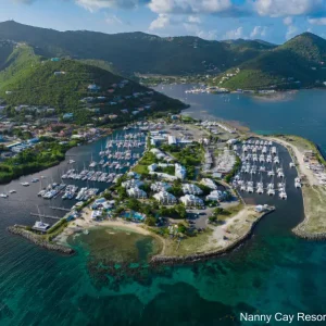 Marina and boatyard in the British Virgin Islands