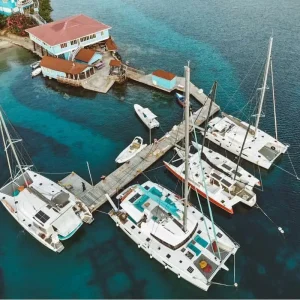 Marina in Admiralty Bay St. Vincent and the Grenadines