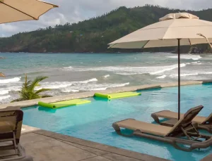 Pagua Bay and resort in Dominica
