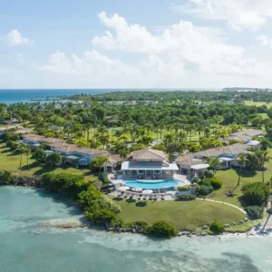 Resort located on the coast of Antigua