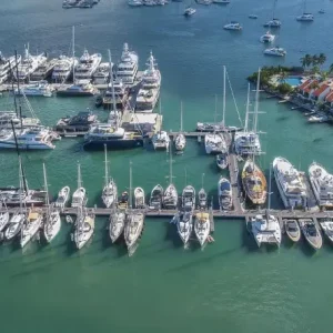 Superyacht marina located in St. Maarten