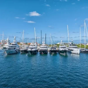 Superyacht marina located in St. Maarten