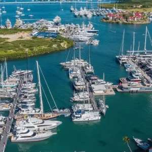 Superyacht marina located in St. Maarten