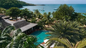All-inclusive boutique resort located on the west coast of Antigua