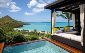 All-inclusive boutique resort located on the west coast of Antigua