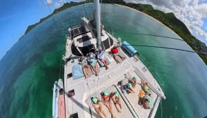 Cruise with us along the stunning west coast of Antigua