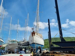 Shipyard facility located in English Harbour Antigua