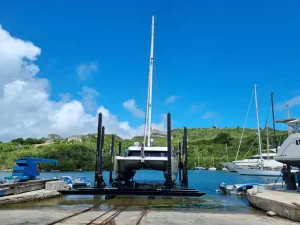 Shipyard facility located in English Harbour Antigua